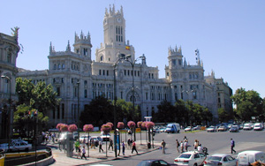 Photo: General view of Madrid town