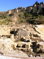 Roman theatre in Malaga