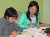 Students at Spanish Course