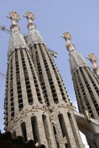 La Sagrada Familia Church from Antonio Gaudi