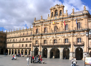 Plaza Mayor in Salamanca, Spain